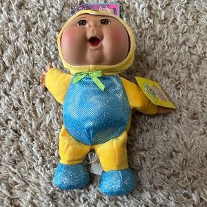 Sparkling Yellow and Blue Baby Doll